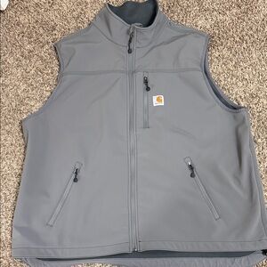 Carhartt Charcoal Softshell Vest
